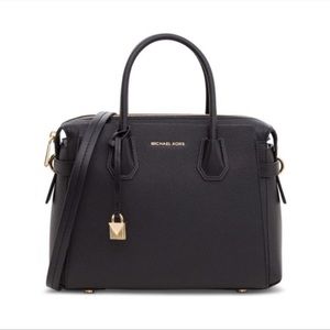Michael Kors Mercer Belted Black